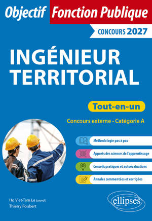 Ingénieur territorial. Concours externe. Tout-en-un. Catégorie A