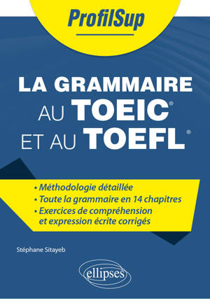 La grammaire au TOEIC et au TOEFL