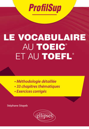 Le vocabulaire au TOEIC et au TOEFL