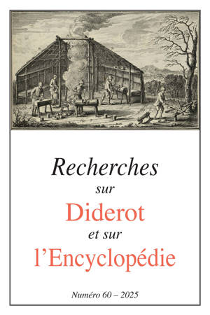 Revue Recherches sur Diderot et sur l'Encyclopédie 60-2025