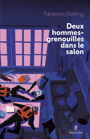 Deux hommes grenouilles dans le salon