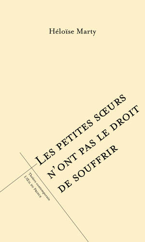 Les petites soeurs n'ont pas le droit de souffrir