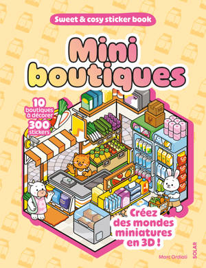 Mini boutiques - Sweet and cosy stickers