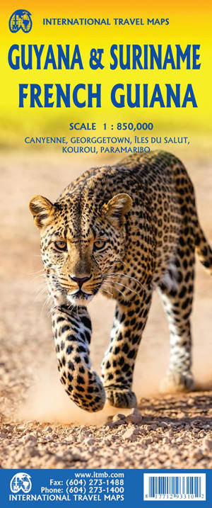 GUYANA - SURINAME & FRENCH GUIANA