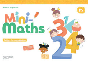Mini-Maths Petite section - Cahier de consolidation - Ed. 2026