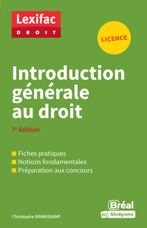 Introduction générale au droit
