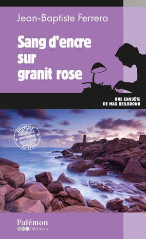 Sang d'encre sur granit rose