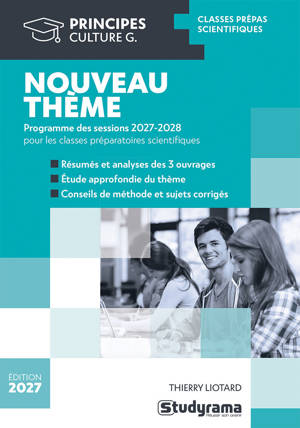Thème de l'année prépa scientifique 2027-2028