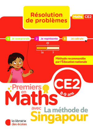 Premiers en maths - Méthode de Singapour -  Résolution de problèmes CE2 (2026)