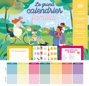 Le grand calendrier familial 2026/2027