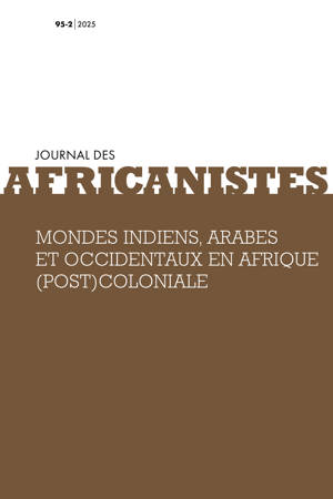 Journal des Africanistes, tome 95, n° 2, 2025