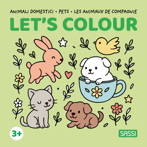 Let's colour - Les animaux de compagnie