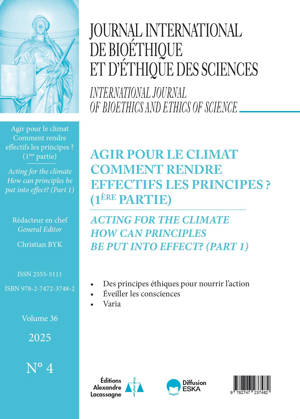 Agir pour le climat comment rendre effectifs les principes ? 1ère partie
