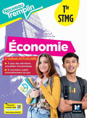 Nouveau Tremplin - Économie - Tle STMG - Ed. 2026 - Livre élève
