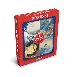 Hokusai - Livres magnétiques - 1 coffret, 4 magnets (FR-ING)