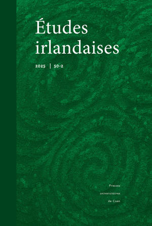 Études irlandaises, n° 50.2/2025