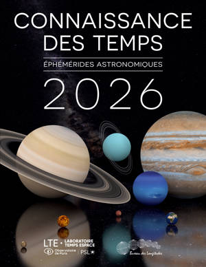 Connaissance des temps 2026