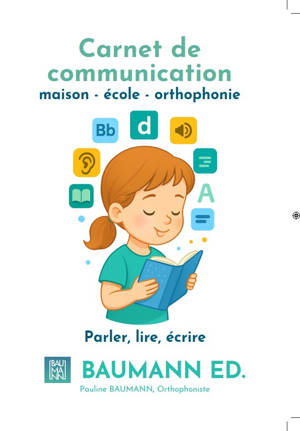 Carnet de communication maison - école - orthophonie