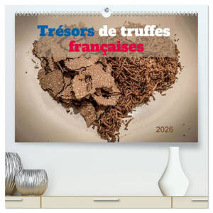 Trésors de truffes françaises  (Calendrier mural 2026 DIN A2 vertical) calendrier de bureau