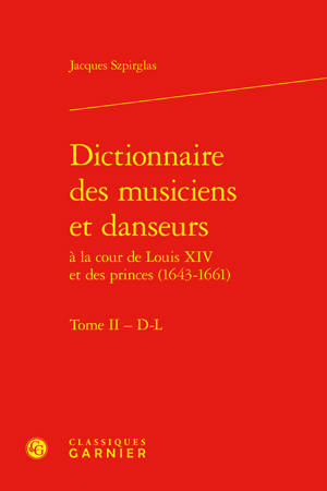 Dictionnaire des musiciens et danseurs