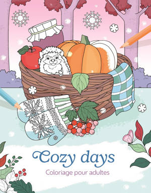Cozy days - Coloriage pour adultes