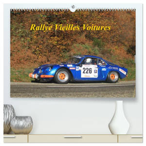 Rallye Vieilles Voitures  (Calendrier mural 2026 DIN A2 vertical) calendrier de bureau