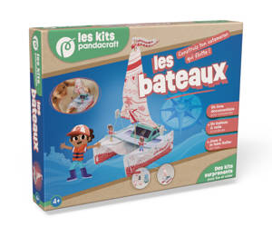 Les bateaux - Kit Pandacraft dès 4 ans