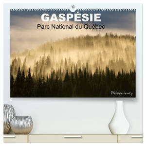 GASPÉSIE. Parc National du Québec  (Calendrier mural 2026 DIN A2 vertical) calendrier de bureau
