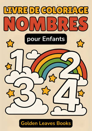 Livre de Coloriage Nombres pour Enfants