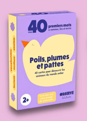 CARTES FLASH - ANIMAUX : MATERIEL DE VOCABULAIRE, LECTURE ET ECRITURE