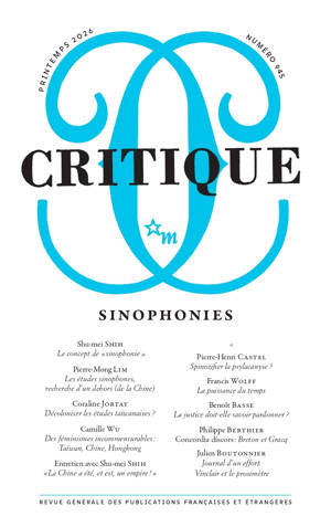 Critique 945 : Sinophonies