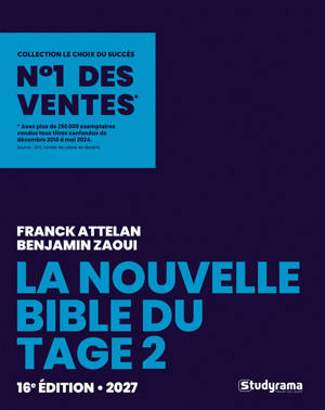 La nouvelle bible du Tage 2 2027