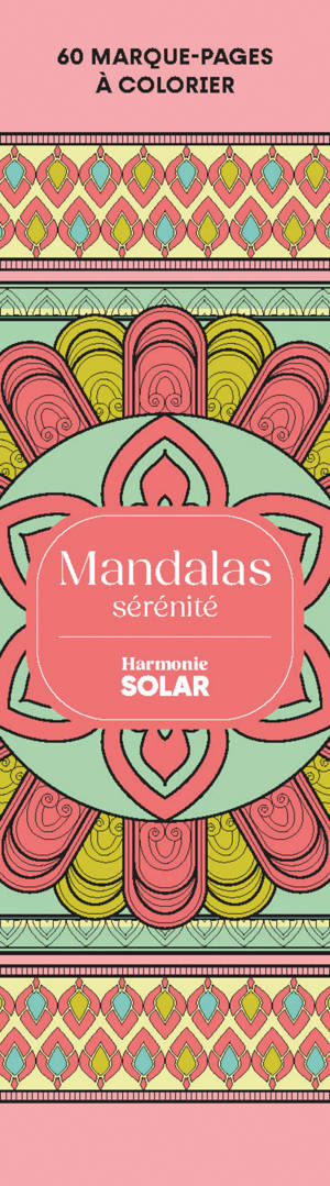 60 Marque-pages Mandalas Sérénité