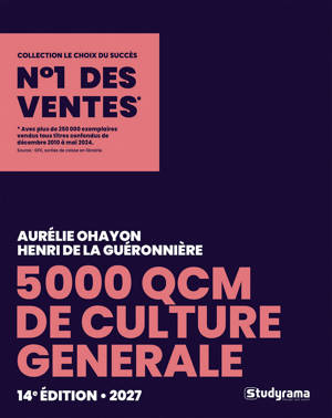 5000 QCM de culture générale 2027