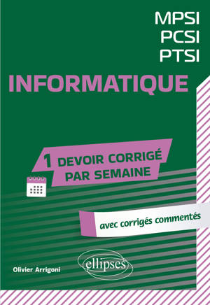 Informatique. MPSI-PCSI-PTSI
