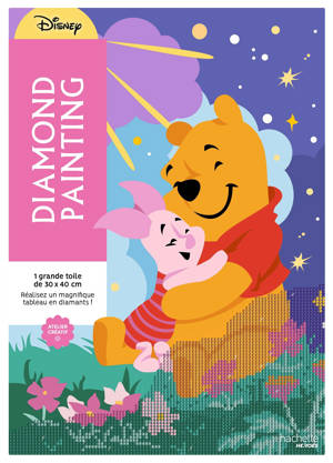 Kit diamond painting Disney officiel - Winnie l'Ourson