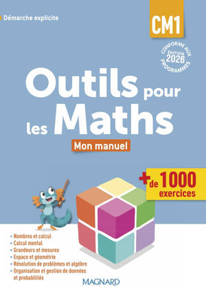 Outils pour les Maths CM1 (2026) - Manuel élève
