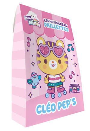 Mini créas Cléo Peps (5 cartes à pailleter)