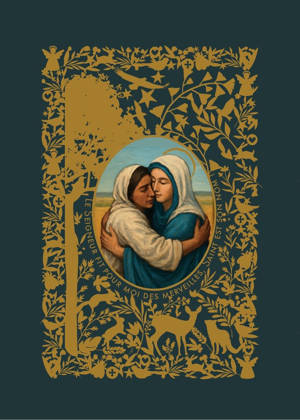 Lot de 25 images en dorure médaillon "Jésus mon ami version 2"