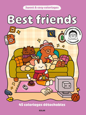 Best Friends - Sweet and cosy coloriage