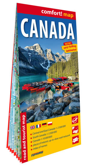 Canada 1/2.500.000 (carte grand format laminée)