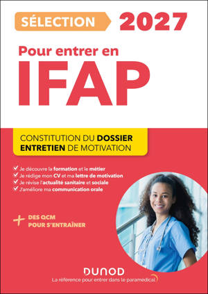 Sélection IFAP 2027 pour entrer en école d'auxiliaire de puériculture