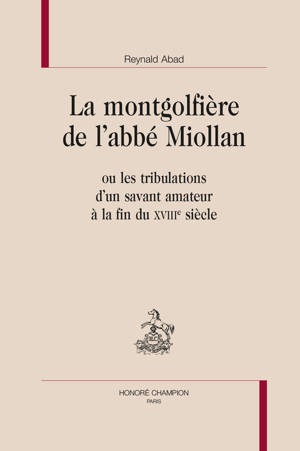 La mongolfière de l'abbé Miollan
