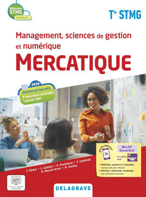 Réseaux STMG - Mercatique Tle STMG (2026) - Manuel élève
