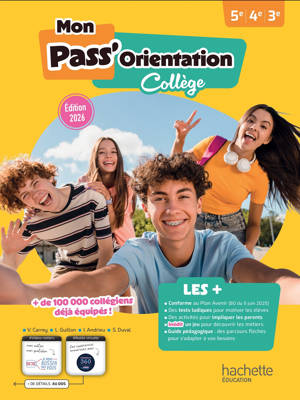 Mon Pass' Orientation Collège (consommable) - éd. 2026
