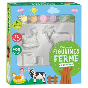 Mes jolies figurines ferme à peindre