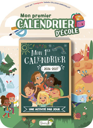 Mon premier calendrier d'école 2026-2027