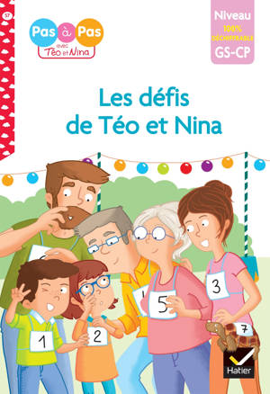 Téo et Nina - premières lectures 100% déchiffrable - Les défis de Téo et Nina