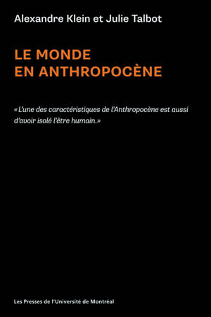 Le monde en Anthropocène