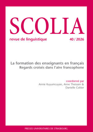 Scolia n°40/2026